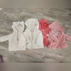 0-3 Month Baby Hooded Jackets